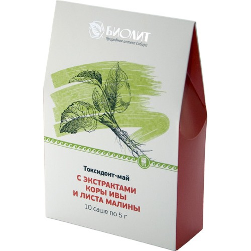 Купить Токсидонт-май с экстрактами коры ивы и листа малины  г. Омск  